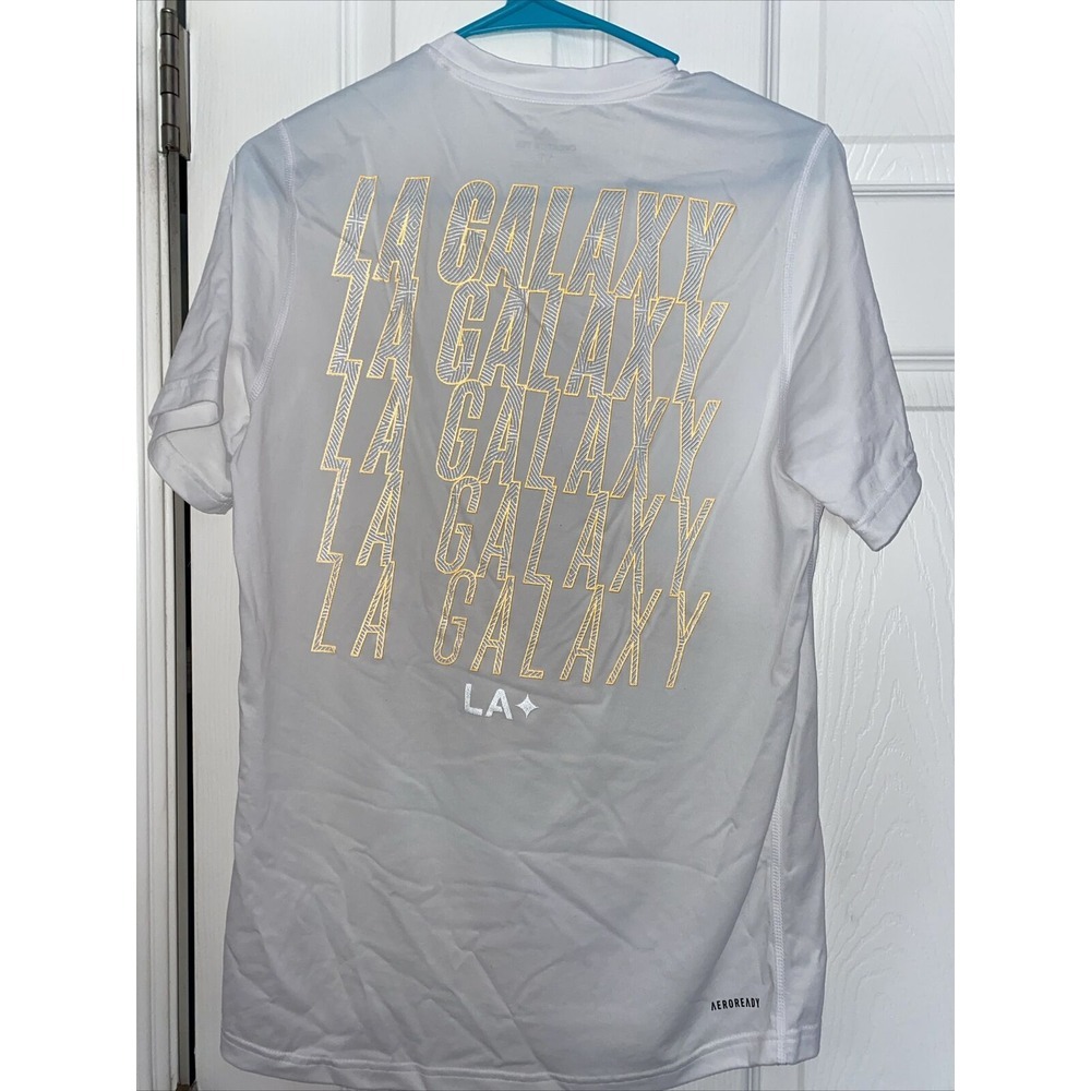 LA Galaxy‎ adidas creator club T-shirt jersey, white, size small - Picture 4 of 7